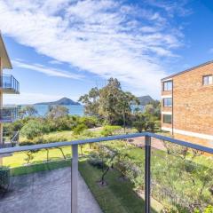 The Helm 8 hear the waves from Shoal Bay Beach