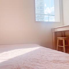 Shinjuku 新宿徒步圈!西新宿!都厅!新宿中央公园!2分钟步行到地铁!精致公寓Autolock!106