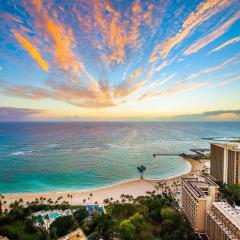 Honu Hale Penthouse 2 BDR Ocean View Waikiki