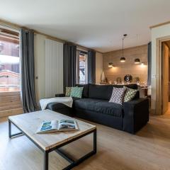 Appartement centre-ville, proche pistes et commerces, 6 pers., 2 ch., balcon, parking inclus - FR-1-519-5