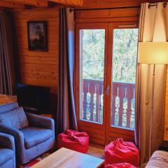 Chalet familial avec cheminée à La Plagne, proche station - FR-1-755-7