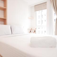 Warm and Simply Studio at Tokyo Riverside PIK 2 Apartment By Travelio