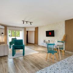 New cairo apartment in front of Garden 8 Mall