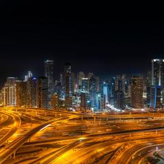 Stunning Panoramic Sea & Marina Skyline View