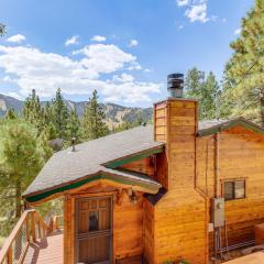 1 Mi to Skiing Mtn-View Cabin in Big Bear Lake