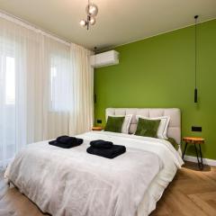 Olive Green Designer Apartment