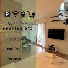 041 - Studio Le château d'ô, Appart 4pers, parking, proche faculté de médecine