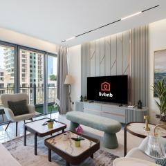Livbnb - 2B with Modern Interiors, Emaar Boulevard