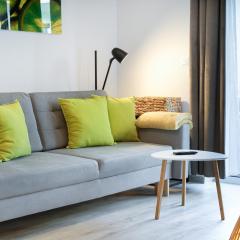 APARTAMENTY "LA VILLA" SUITE z salonem, sypialnią, parkingiem, blisko centrum