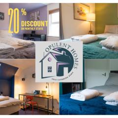 Contractors Pad - 4 Bed Town House - Cent Reading - Free Parking