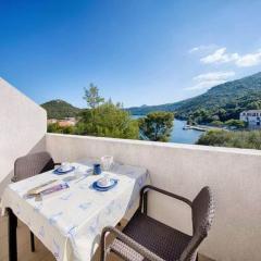 Apartments Bruna Lastovo-Comfort One Bedroom Apartment with Balcony and Sea View-Plavi