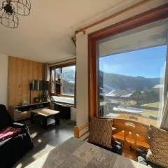 Studio cabine cosy à 5min à pieds des pistes et du centre ville