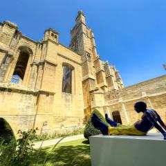 Le Jardin de la Cathédrale - T2 - Centre Ville - Emplacement & Vue Extraordinaires