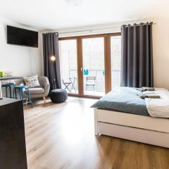 Stylish Studio with Balcony, 12 Min to City Centre, Free Netflix & WiFi