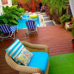 Have fun with the whole family at this stylish place with smart home features