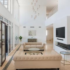 Dream beach-side villa with sea views & close to golf