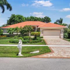 Home with heated pool and steps to beach/food/fun