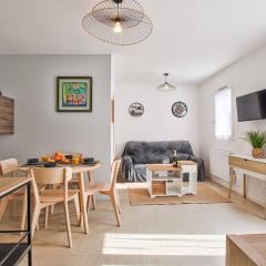 Joli 2P avec jardin privé à Merville-Franceville, proche plage et commerces - FR-1-788-30