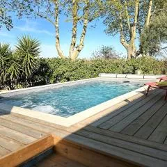 Maison avec piscine-climatisation-jardin
