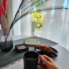 House Next to Beach in Tropical Garden