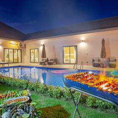 Hidden Cove Pool Villa 11BR 15 Mins Jomtien Beach 11臥室泳池派對別墅 花園燒烤