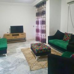 Ennasr 2 - Jolie S2 avec Internet - Parfait Pour Les familles - Vue panoramique sur la Tunisie - Service Navette