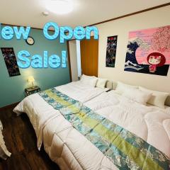 2-2Newオープン!難波駅徒歩7分!黒門市場30秒!心斎橋道頓堀など人気観光スポットがすぐそこ!