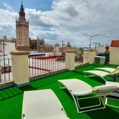 AB16 Impresionante Duplex, Terraza privada Giralda