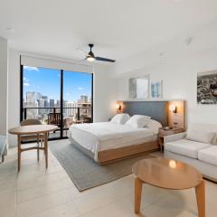 Free Parking in This Studio w Stunning Views