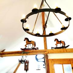 Unik Villa Brunnen Blick mit offenem Dachstuhl