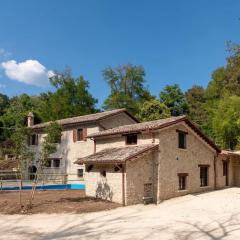 Mulino in sabina, casale con spa e piscina