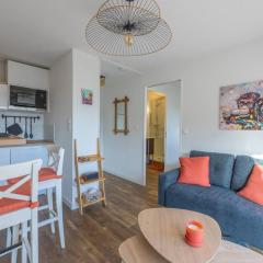 Le 406, T2 avec balcon & parking à 70m de la mer