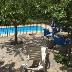 Beautiful holiday home in Laroya with shared pool
