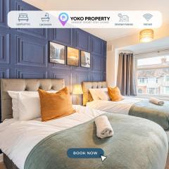 Stylish House - Close to City Centre - Free Parking, Super-Fast Wifi and Smart TVs by Yoko Property