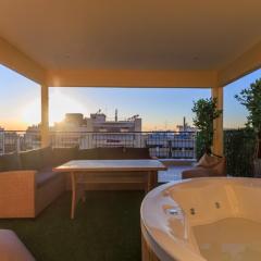 Aiolos Rooftop JUCCUZI with view near the centre NEA smyrni