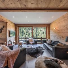 Chalet 1100 - Bo Immobilier Chatel - à mi-chemin du centre et du Linga - jacuzzi sauna et cheminée
