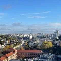 Penthouse vue Tour Eiffel, près Château Versailles