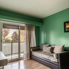 Departamento frente al parque