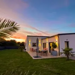 Maison neuve 4 étoiles plain-pied proche de la mer