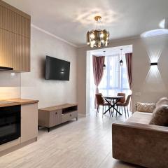 Classic Raimbek15 Residence 1BR, nearby metro, drinking water as a gift