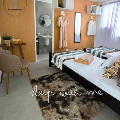Sleep With Me Room cozy stay near Araneta Center