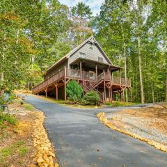 9 Mi to Lake Burton Cabin with Deck Near Helen