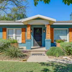 Fire Pit and Small-Town Charm San Angelo Getaway!