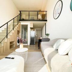 1905Duplex One Bedroom Residence sukhumvit 87 BTS on nut