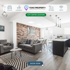 6 Bedroom 6 Bathroom House - Close to to City Centre - Free Parking, Fast Wifi, Smart TV and Work Desks by Yoko Property