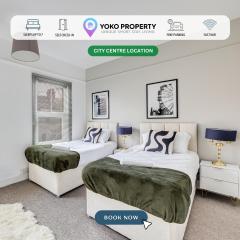 Charming House in Prime Location - Sleeps 7 - Free Parking, Fast WiFi, Smart TV with Netflix and Virgin TV by Yoko Property