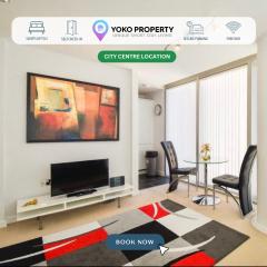 Central Hub Apartment with Balcony, Fast Wifi, Smart TV and Free Parking