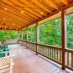 5 Mi to Blue Ridge Lake Cabin with Fire Pit!