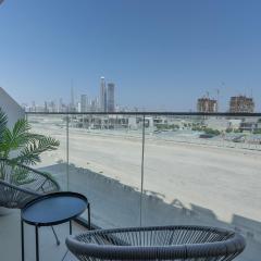 Nasma Luxury Stays - Azizi Riviera 6 Cozy Studio with Burj Khalifa View