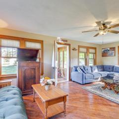 Pellston Farmhouse with Snowmobile Trail Access!